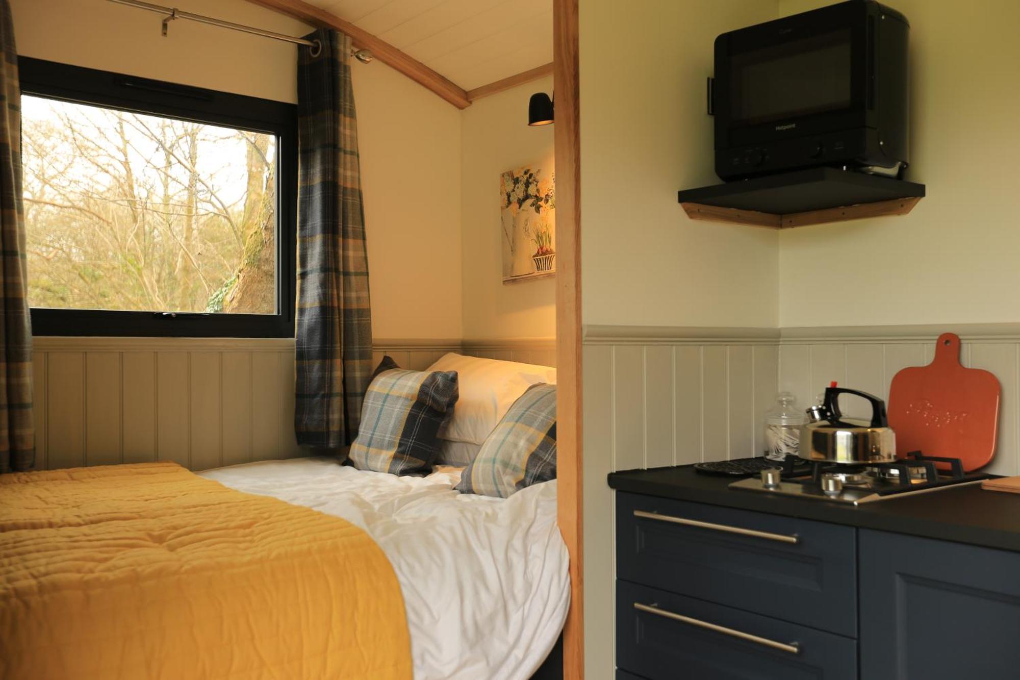 Otter Shepherds Hut Bodmin Extérieur photo